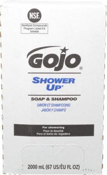 GOJO - 2,000 mL Bag-in-Box Refill Pleasant Hair & Body Wash - Rose, For Use with 7200-01 - Exact Industrial Supply