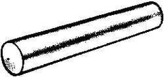 Value Collection - Size 9, 0.5182" Small End Diam, 0.591" Large End Diam, Passivated Stainless Steel Taper Pin - Grade 303, 18-8, 3-1/2" OAL, 3-1/2 Pin Length - Exact Industrial Supply