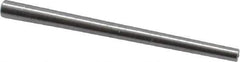 Value Collection - Size 5/0, 0.068" Small End Diam, 0.094" Large End Diam, Uncoated Steel Taper Pin - Grade C-12L14, 1-1/4" OAL, 1-1/4 Pin Length - Exact Industrial Supply