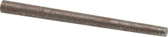 Value Collection - Size 0, 0.1144" Small End Diam, 0.156" Large End Diam, Uncoated Steel Taper Pin - Grade C-12L14, 2" OAL, 2 Pin Length - Exact Industrial Supply