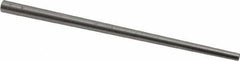 Value Collection - Size 0, 0.0936" Small End Diam, 0.156" Large End Diam, Uncoated Steel Taper Pin - Grade C-12L14, 3" OAL, 3 Pin Length - Exact Industrial Supply