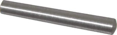 Value Collection - Size 3, 0.1878" Small End Diam, 0.219" Large End Diam, Uncoated Steel Taper Pin - Grade C-12L14, 1-1/2" OAL, 1-1/2 Pin Length - Exact Industrial Supply