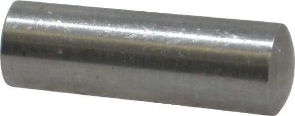 Value Collection - Size 6, 0.3202" Small End Diam, 0.341" Large End Diam, Uncoated Steel Taper Pin - Grade C-12L14, 1" OAL, 1 Pin Length - Exact Industrial Supply