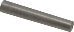 Value Collection - Size 6, 0.2994" Small End Diam, 0.341" Large End Diam, Uncoated Steel Taper Pin - Grade C-12L14, 2" OAL, 2 Pin Length - Exact Industrial Supply