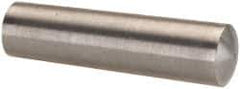 Value Collection - Size 7, 0.3778" Small End Diam, 0.409" Large End Diam, Uncoated Steel Taper Pin - Grade C-12L14, 1-1/2" OAL, 1-1/2 Pin Length - Exact Industrial Supply