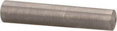 Value Collection - Size 7, 0.3674" Small End Diam, 0.409" Large End Diam, Uncoated Steel Taper Pin - Grade C-12L14, 2" OAL, 2 Pin Length - Exact Industrial Supply