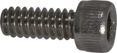 Value Collection - #10-24 UNC Hex Socket Drive, Socket Cap Screw - Grade 316 Stainless Steel, 1/2" Length Under Head - Exact Industrial Supply