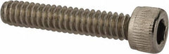 Value Collection - #10-24 UNC Hex Socket Drive, Socket Cap Screw - Grade 316 Stainless Steel, 1" Length Under Head - Exact Industrial Supply