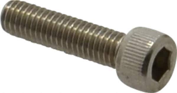 Value Collection - #10-32 UNF Hex Socket Drive, Socket Cap Screw - Grade 316 Stainless Steel, 3/4" Length Under Head - Exact Industrial Supply