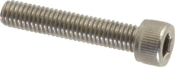 Value Collection - #10-32 UNF Hex Socket Drive, Socket Cap Screw - Grade 316 Stainless Steel, 1" Length Under Head - Exact Industrial Supply