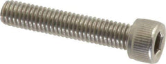 Value Collection - #10-32 UNF Hex Socket Drive, Socket Cap Screw - Grade 316 Stainless Steel, 1" Length Under Head - Exact Industrial Supply