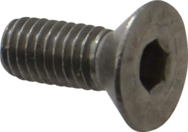 Value Collection - #10-32 UNF Hex Socket Drive, 82° Flat Screw - Grade 18-8 Stainless Steel, 1/2" OAL - Exact Industrial Supply