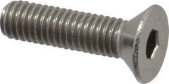 Value Collection - #10-32 UNF Hex Socket Drive, 82° Flat Screw - Grade 18-8 Stainless Steel, 3/4" OAL - Exact Industrial Supply
