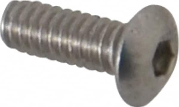 Value Collection - #2-56 UNC Hex Socket Button Cap Screw - Exact Industrial Supply