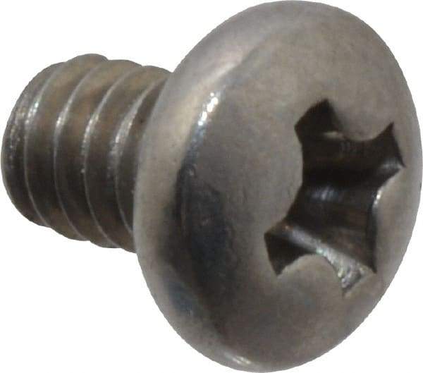 Value Collection - #2-56 UNC, 1/8" Length Under Head Phillips Drive Machine Screw - Pan Head, Grade 18-8 Stainless Steel, Uncoated, Without Washer - Exact Industrial Supply