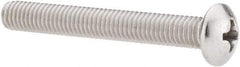 Value Collection - #10-32 UNF, 1-1/2" Length Under Head Phillips Drive Machine Screw - Pan Head, Grade 18-8 Stainless Steel, Uncoated, Without Washer - Exact Industrial Supply