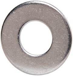 Value Collection - 1/2" Screw, Grade 316 Stainless Steel Standard Flat Washer - 17/32" ID x 1-1/16" OD, 0.095" Thick - Exact Industrial Supply