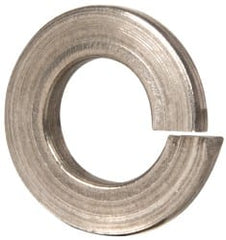 Value Collection - 1/4" Screw 0.252" ID 316 Stainless Steel Split Lock Washer - Exact Industrial Supply