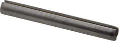 Value Collection - 1/16" Diam x 1/2" Long Slotted Spring Pin - Grade 420 Stainless Steel, Bright Finish - Exact Industrial Supply