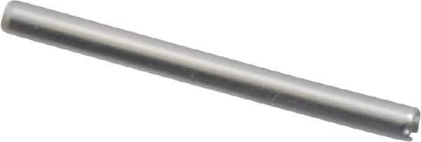 Value Collection - 1/16" Diam x 3/4" Long Slotted Spring Pin - Grade 420 Stainless Steel, Bright Finish - Exact Industrial Supply