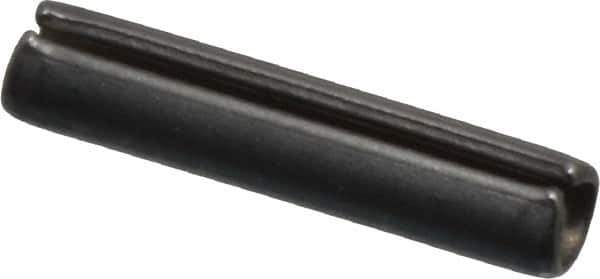 Value Collection - 5/64" Diam x 3/8" Long Slotted Spring Pin - Grade 420 Stainless Steel, Bright Finish - Exact Industrial Supply