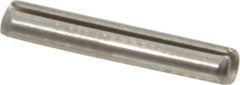 Value Collection - 5/64" Diam x 1/2" Long Slotted Spring Pin - Grade 420 Stainless Steel, Bright Finish - Exact Industrial Supply