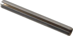 Made in USA - 5/32" Diam x 1-1/2" Long Slotted Spring Pin - Grade 420 Stainless Steel - Exact Industrial Supply