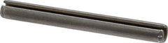 Made in USA - 7/32" Diam x 2" Long Slotted Spring Pin - Grade 420 Stainless Steel, Bright Finish - Exact Industrial Supply