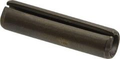 Value Collection - 5/16" Diam x 1-1/4" Long Slotted Spring Pin - Grade 420 Stainless Steel, Bright Finish - Exact Industrial Supply