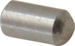Value Collection - 3/32" Diam x 3/16" Pin Length 18-8 Stainless Steel Standard Dowel Pin - Bright Finish - Exact Industrial Supply