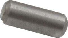 Value Collection - 3/32" Diam x 1/4" Pin Length 18-8 Stainless Steel Standard Dowel Pin - Bright Finish - Exact Industrial Supply