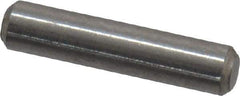 Value Collection - 3/32" Diam x 7/16" Pin Length 18-8 Stainless Steel Standard Dowel Pin - Bright Finish - Exact Industrial Supply