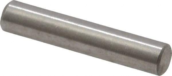 Value Collection - 3/32" Diam x 1/2" Pin Length 18-8 Stainless Steel Standard Dowel Pin - Bright Finish - Exact Industrial Supply