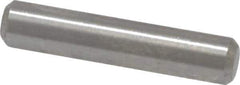 Value Collection - 1/8" Diam x 5/8" Pin Length 18-8 Stainless Steel Standard Dowel Pin - Bright Finish - Exact Industrial Supply