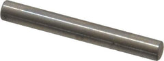 Value Collection - 1/8" Diam x 1" Pin Length 18-8 Stainless Steel Standard Dowel Pin - Bright Finish - Exact Industrial Supply