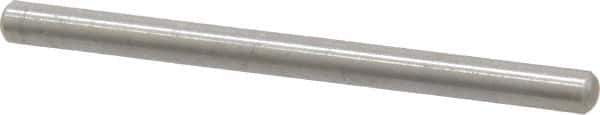 Value Collection - 1/8" Diam x 1-3/4" Pin Length 18-8 Stainless Steel Standard Dowel Pin - Bright Finish - Exact Industrial Supply