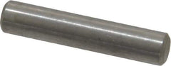 Value Collection - 1/4" Diam x 1-1/4" Pin Length 18-8 Stainless Steel Standard Dowel Pin - Bright Finish - Exact Industrial Supply