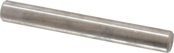 Value Collection - 1/4" Diam x 2" Pin Length 18-8 Stainless Steel Standard Dowel Pin - Bright Finish - Exact Industrial Supply