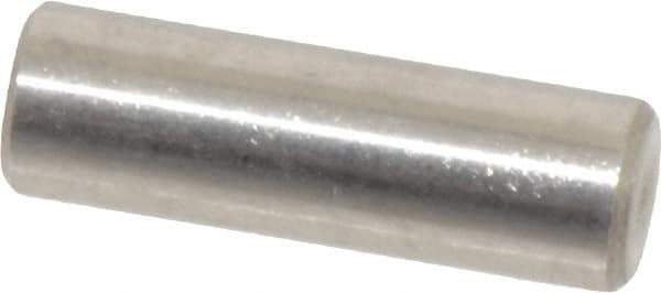 Value Collection - 5/16" Diam x 1" Pin Length 18-8 Stainless Steel Standard Dowel Pin - Bright Finish - Exact Industrial Supply