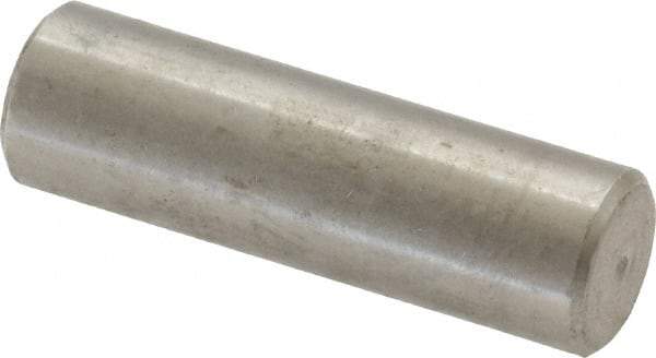 Value Collection - 3/8" Diam x 1-1/4" Pin Length 18-8 Stainless Steel Standard Dowel Pin - Bright Finish - Exact Industrial Supply