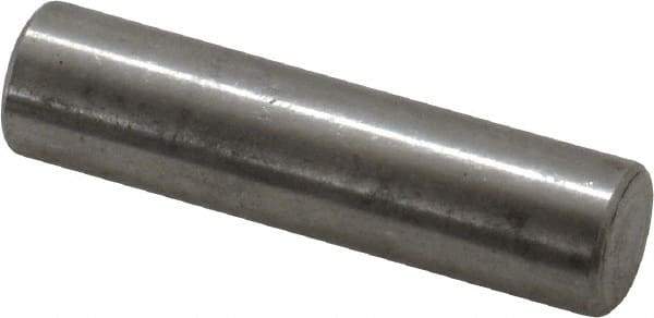 Value Collection - 3/8" Diam x 1-1/2" Pin Length 18-8 Stainless Steel Standard Dowel Pin - Bright Finish - Exact Industrial Supply