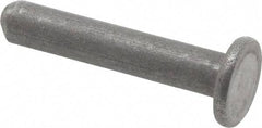 RivetKing - 3/16" Body Diam, Countersunk Uncoated Steel Solid Rivet - 1" Length Under Head, 90° Countersunk Head Angle - Exact Industrial Supply