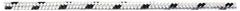 Value Collection - 50' Max Length Nylon Double Braid Rope - 5/8" Diam, 1,275 Lb Capacity - Exact Industrial Supply