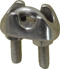 Ronstan - 5/32" Wire Rope U-Bolt Grip - 316 Stainless Steel - Exact Industrial Supply