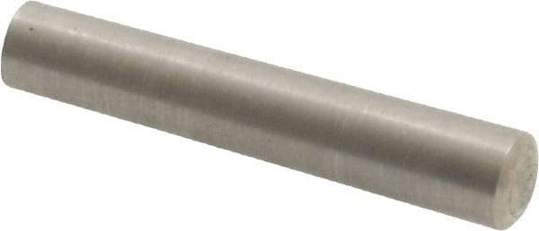 Value Collection - Size 2/0, 0.1254" Small End Diam, 0.141" Large End Diam, Passivated Stainless Steel Taper Pin - Grade 303, 18-8, 3/4" OAL, 3/4 Pin Length - Exact Industrial Supply