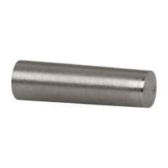 Value Collection - Size 3, 0.2034" Small End Diam, 0.219" Large End Diam, Passivated Stainless Steel Taper Pin - Grade 303, 18-8, 3/4" OAL, 3/4 Pin Length - Exact Industrial Supply