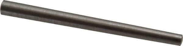 Value Collection - Size 4, 0.1876" Small End Diam, 0.25" Large End Diam, Passivated Stainless Steel Taper Pin - Grade 303, 18-8, 3" OAL, 3 Pin Length - Exact Industrial Supply