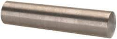 Value Collection - Size 7, 0.3726" Small End Diam, 0.409" Large End Diam, Passivated Stainless Steel Taper Pin - Grade 303, 18-8, 1-3/4" OAL, 1-3/4 Pin Length - Exact Industrial Supply