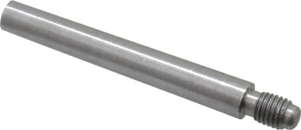 Value Collection - Size 5, 0.287" Large End Diam, Uncoated Steel 1/4-28 Threaded Taper Pin - Exact Industrial Supply