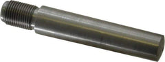 Value Collection - Size 10, 0.704" Large End Diam, Uncoated Steel 5/8-18 Threaded Taper Pin - Grade C-12L14, 3 Pin Length - Exact Industrial Supply